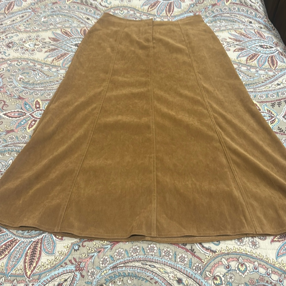 Suede Skirt